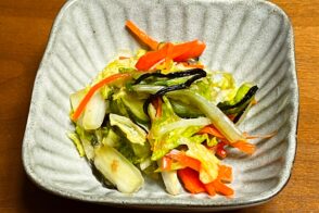 管理栄養士からの一口メモ【白菜を使った簡単レシピ】