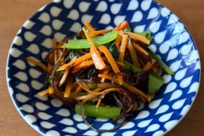 管理栄養士からの一口メモ【 小松菜を使った簡単レシピ 】